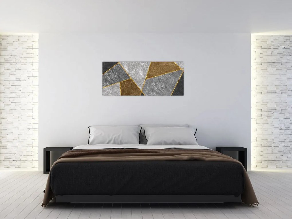 Tablou - Imitarea materialelor (120x50 cm)
