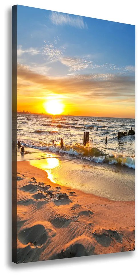 Print pe canvas Apus de soare pe mare