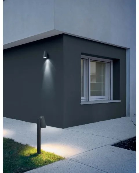 Redo 9529 - Aplică perete ALVAR 1xGU10/35W/230V IP44