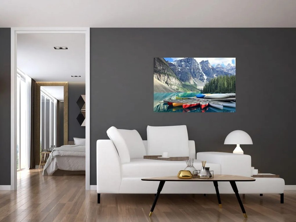 Tablou - Moraine Lake (90x60 cm)