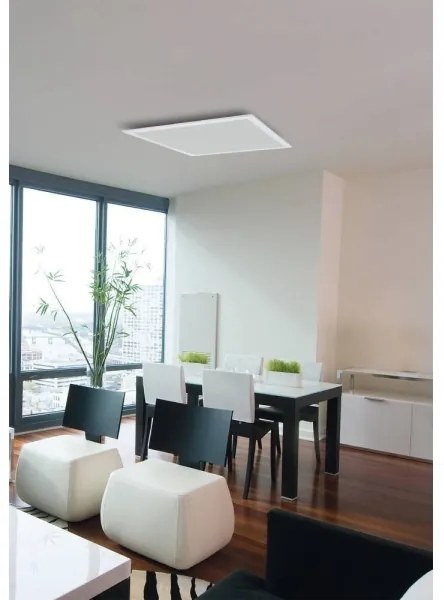 Plafonieră LED RGBW dimabilă Eglo 75525 SALOBRENA LED/12W/230V + telecomandă