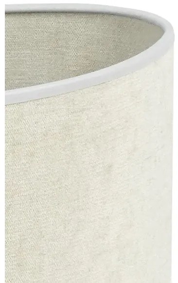 Lampă de masă Duolla OVAL 1xE27/15W/230V d. 30 cm gri