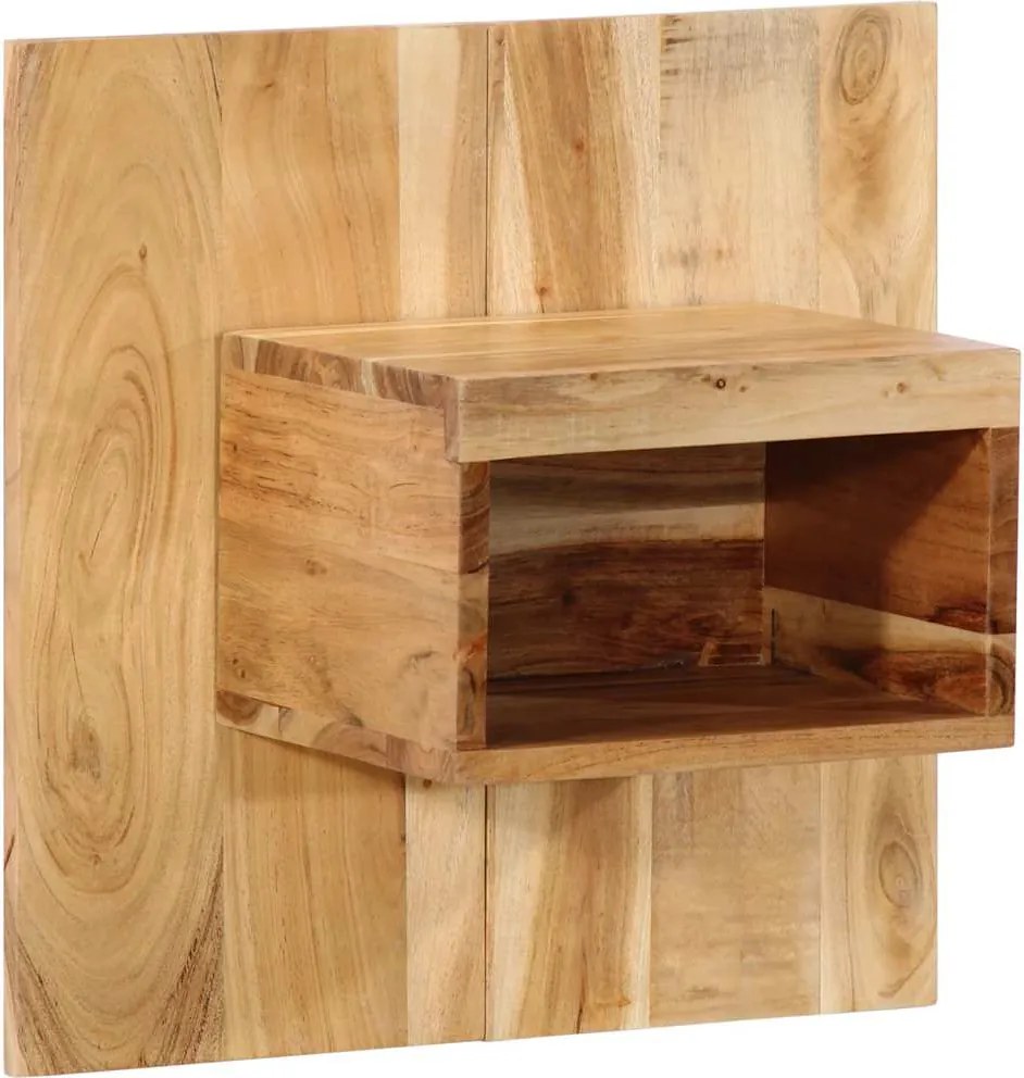 vidaXL Noptieră, 50x27x50 cm, lemn masiv de acacia