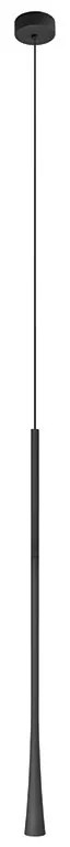 Pendul LED stil minimalist modern Slim negru