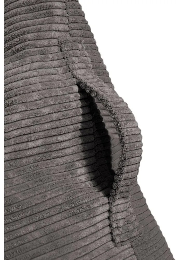 Fotoliu puf pentru copii verde mentă cu tapițerie din catifea reiată Razzy – SLOWDOWN