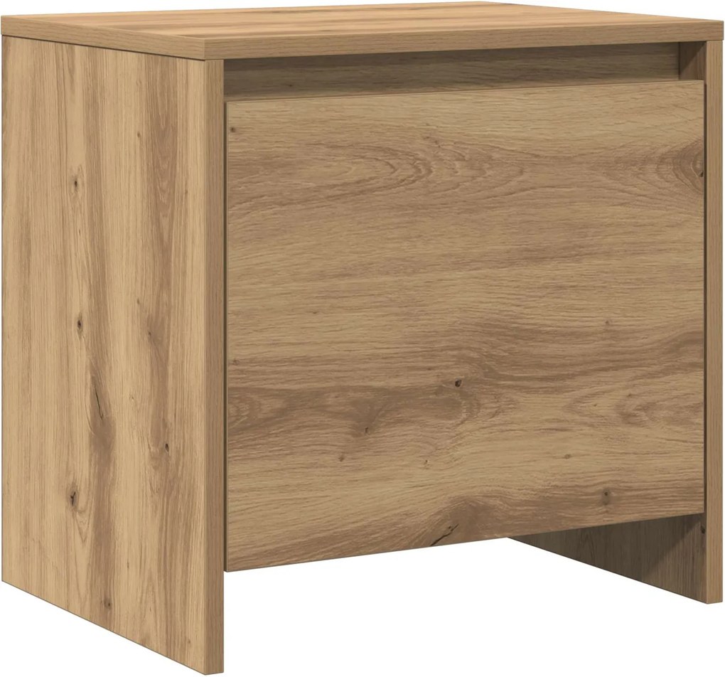 vidaXL Dulap de noapte Stejar Artizanal 45 x 34 x 44,5 cm