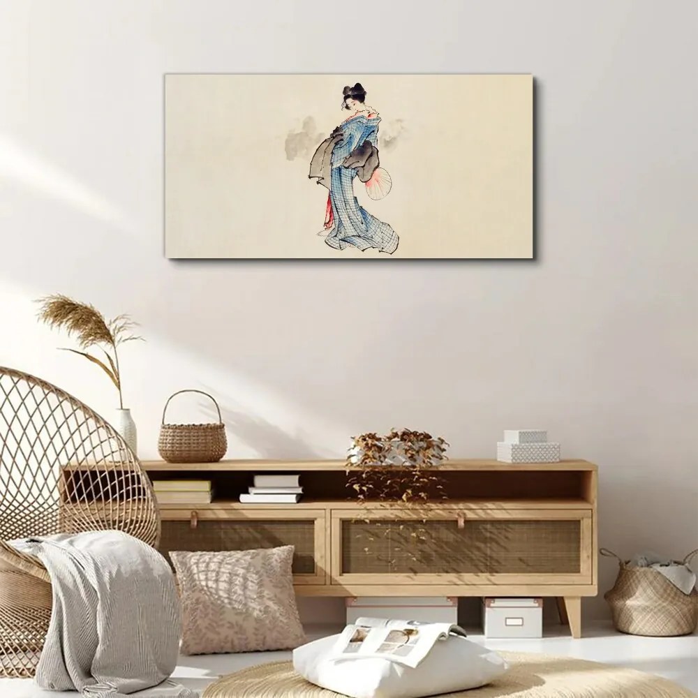 Tablou canvas Kimono pentru femei asiatice