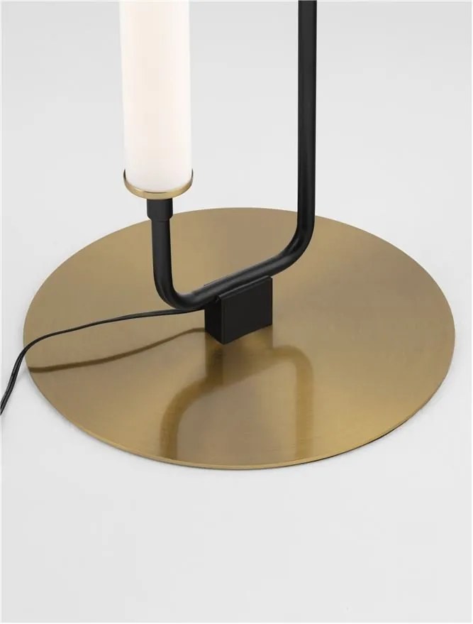 Lampa de podea LED moderna stil minimalist WETRO negru