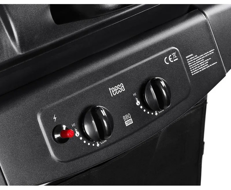 Grill 2 arzatoare gaz bbq 2000 teesa