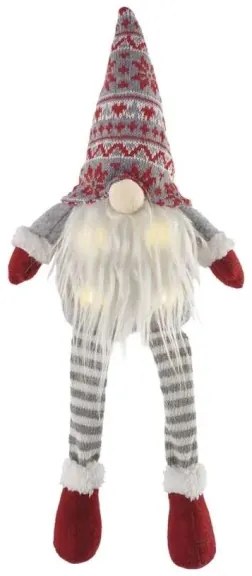 Decorațiune LED de Crăciun 4xLED/3xAA spiriduș