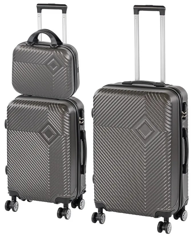 TraveLux Pro XVIII set valiză rulantă gri