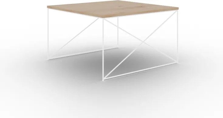 Masuta de cafea, Nelia 2, ADRK Furniture (Culoare: Negru / Stejar artizanal)