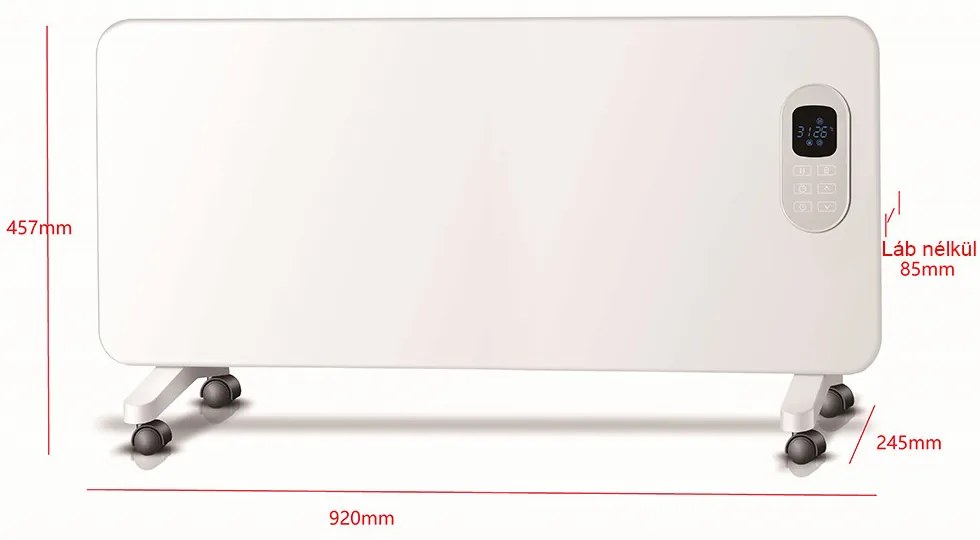 Încălzitor electric Methana 1000W/2000W