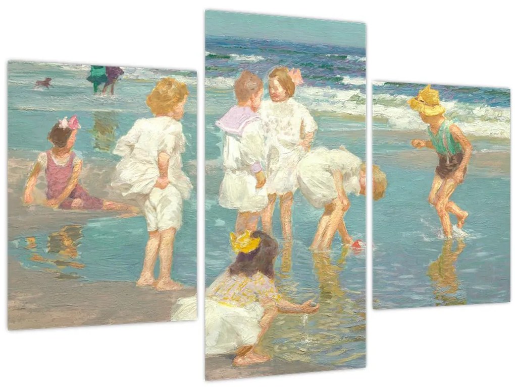 Tablou - Edward Henry Potthast, A Holiday, reproducere (90x60 cm)