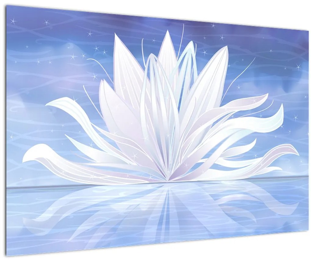Tablou - Floare de lotus (90x60 cm)