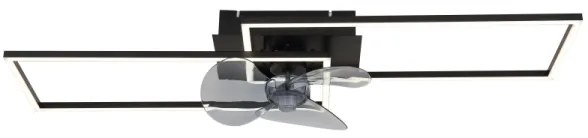 Globo 67243-30BF-LED Plafonieră dimabilă cu ventilator TATIANA 38W/230V 3000-6500K+telecomandă