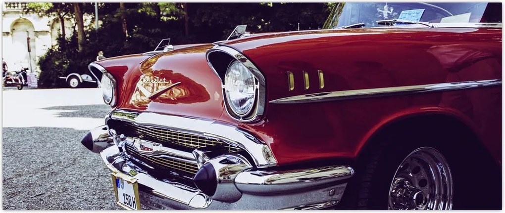 Tablou - Mașina veche (120x50 cm)