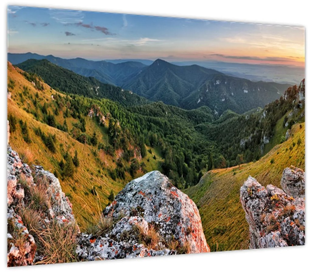 Tablou - Peisaj montan (70x50 cm)