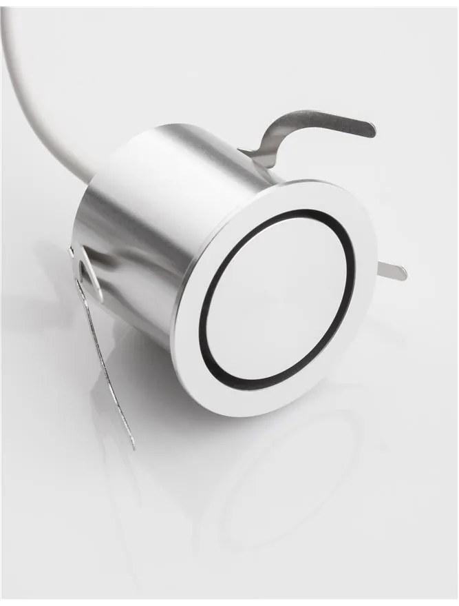 Spot LED incastrabil ideal pentru iluminat scara sau hol Natal argintiu NVL-6800201
