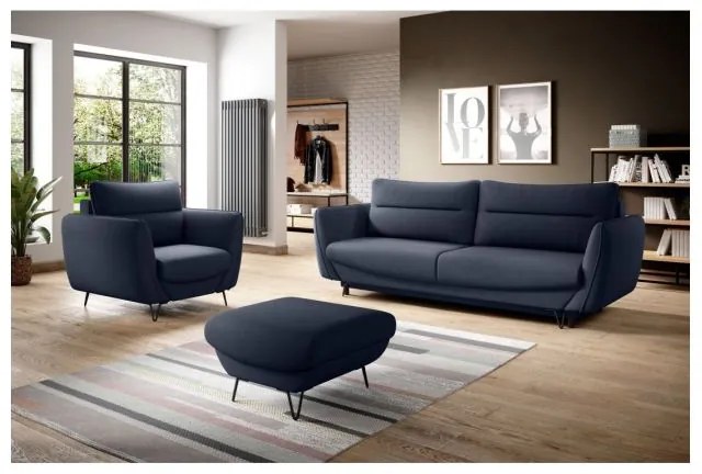 Scaune Set 236cm Albastru