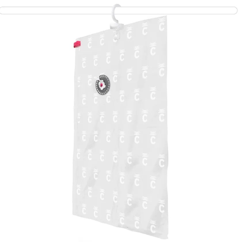 Husă cu vacuum pentru îmbrăcăminte Compactor Espace, lungime 105 cm