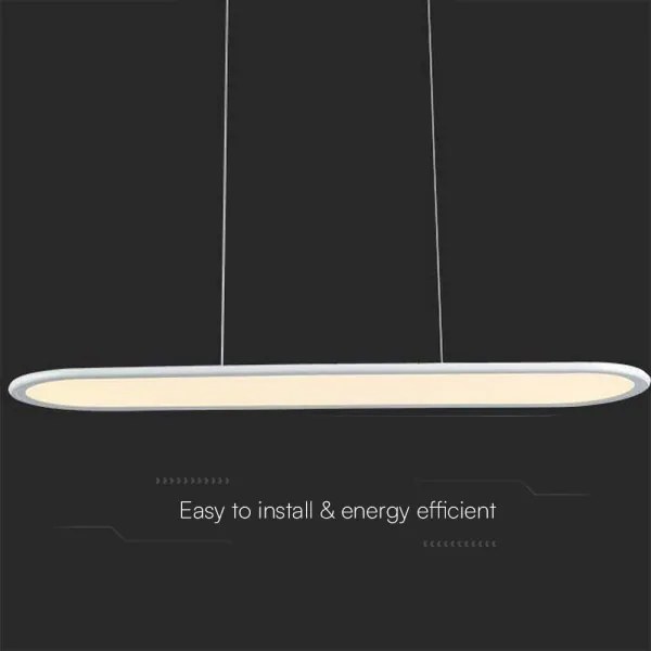 Lustră LED pe cablu LED/24W/230V 4000K alb