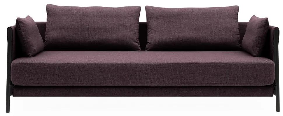 Canapea extensibilă Softline Madison, violet închis
