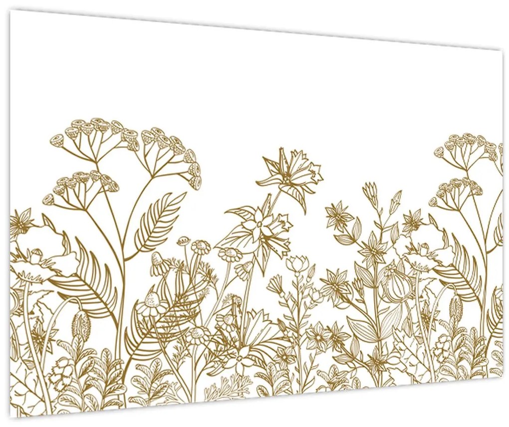 Tablou - Flori de câmp (90x60 cm)