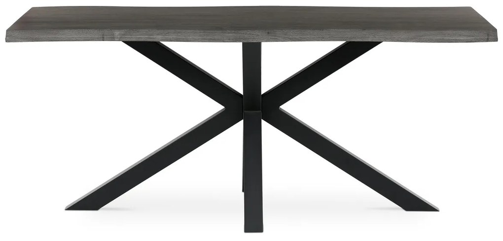 Masă de sufragerie 180 x 90 cm, stejar gri