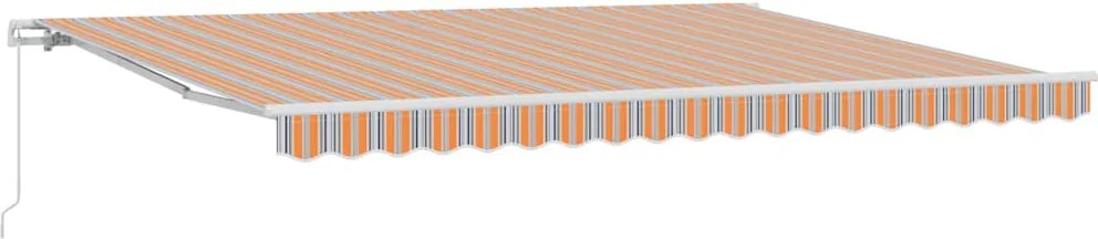 vidaXL Cortina Retractabilă Manual Multicolour 450 × 300 cm
