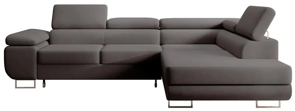 Colțar Stiletto (D) (gri negru + argintiu). 1099707