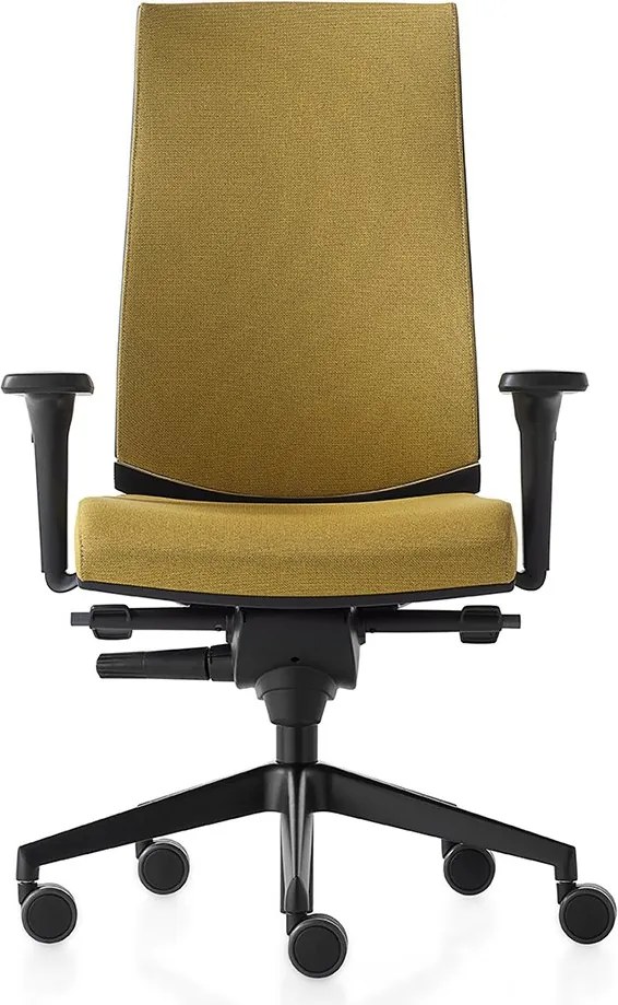 Kontat lemn masiv – Scaun managerial cu spatar