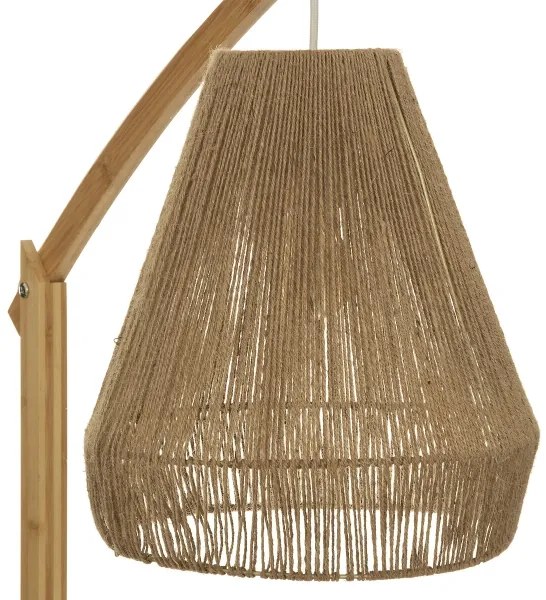 Lampadar Atmosphera PALM 1xE27/60W/230V bambus/cânepă
