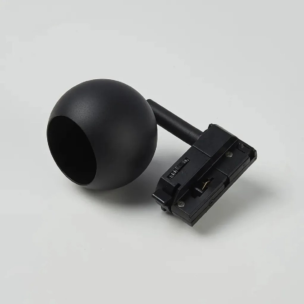 Spot directionabil pentru sina Track Project Collection, Apollo negru