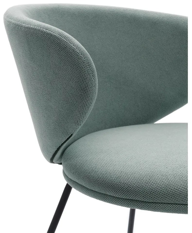 Set de scaune de sufragerie verde 2 buc. tapițat Rush – Marckeric