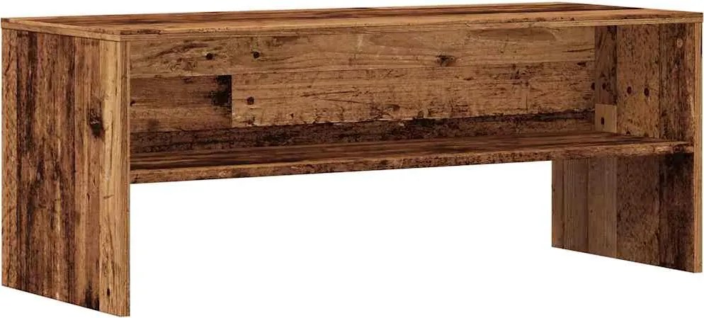 vidaXL Comodă TV, Lemn vechi, 100x40x40 cm, PAL