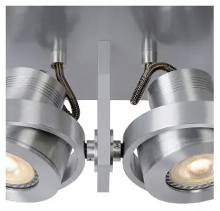 Lucide 17906/10/12 - Lampa spot LED LANDA 2xGU10/4,5W/230V crom