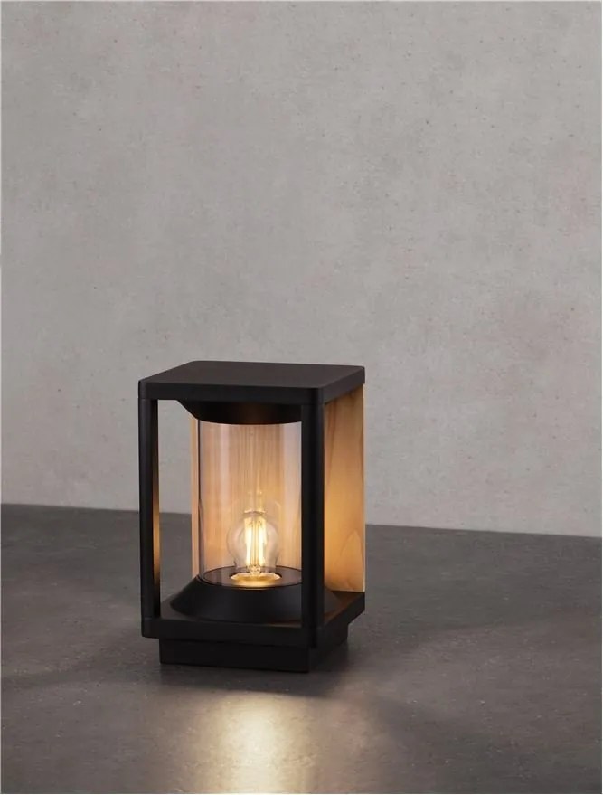 Mini Stalp iluminat exterior decorativ IP65 PACIFIC H-22cm