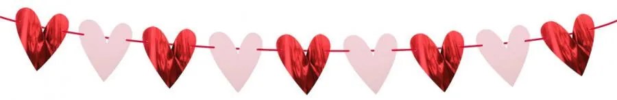 Iubire Hearts ghirlandă 200 cm