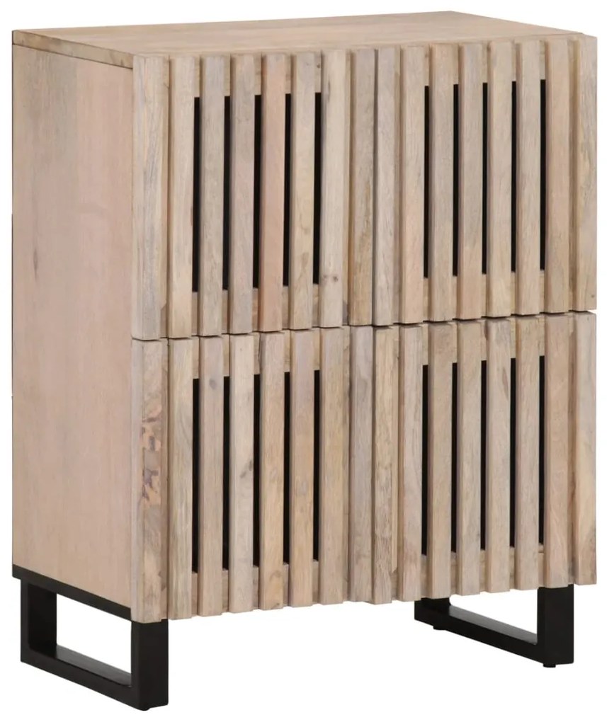 vidaXL Dulap, 60x34x75 cm, lemn masiv de mango