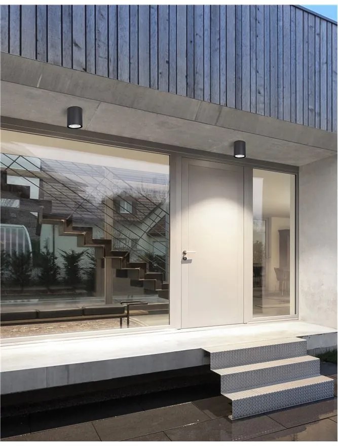 Spot LED aplicat de exterior IP65 CECI negru 5,5cm NVL-9220022