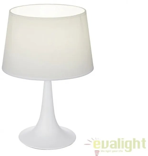 Veioza, lampa de masa moderna LONDON TL1 SMALL BIANCO 110530