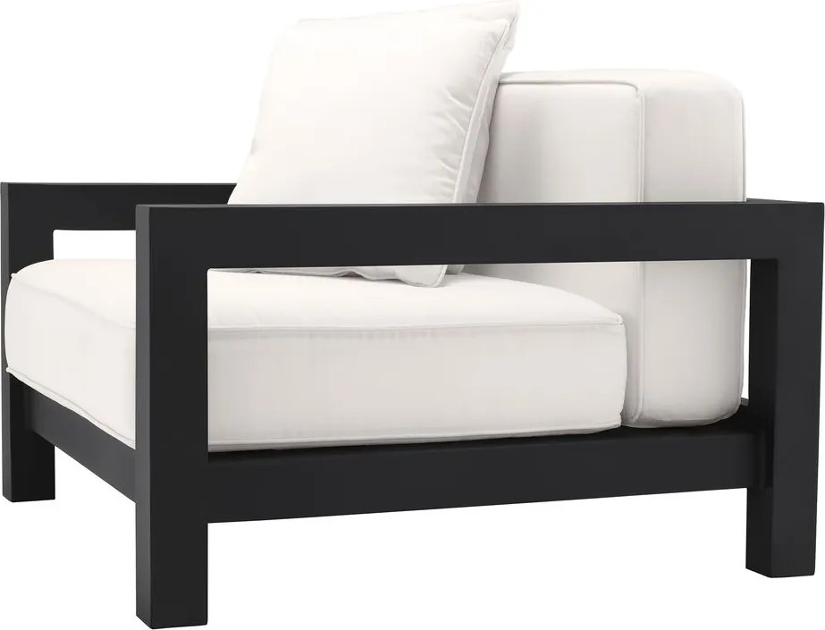 Fotoliu pentru interior si exterior Cap-Antibes, negru 115005 HZ