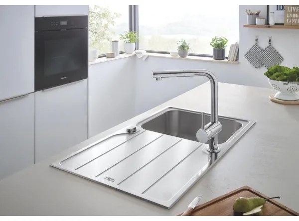 GROHE 31571SD1 - Chiuvetă K500 860 × 500 mm, inox
