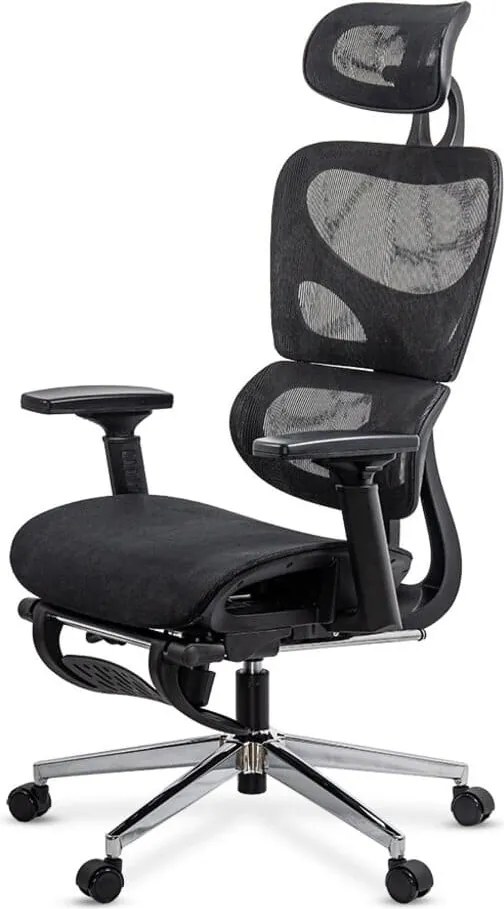 Scaun Ergonomic Multifunctional Cu Suport Lombar SYYT 9508 negru