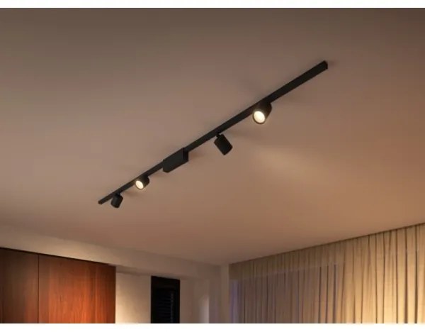 Philips Hue 4x LED lumini reglabile pentru sistem șină, 20,8W, 230V