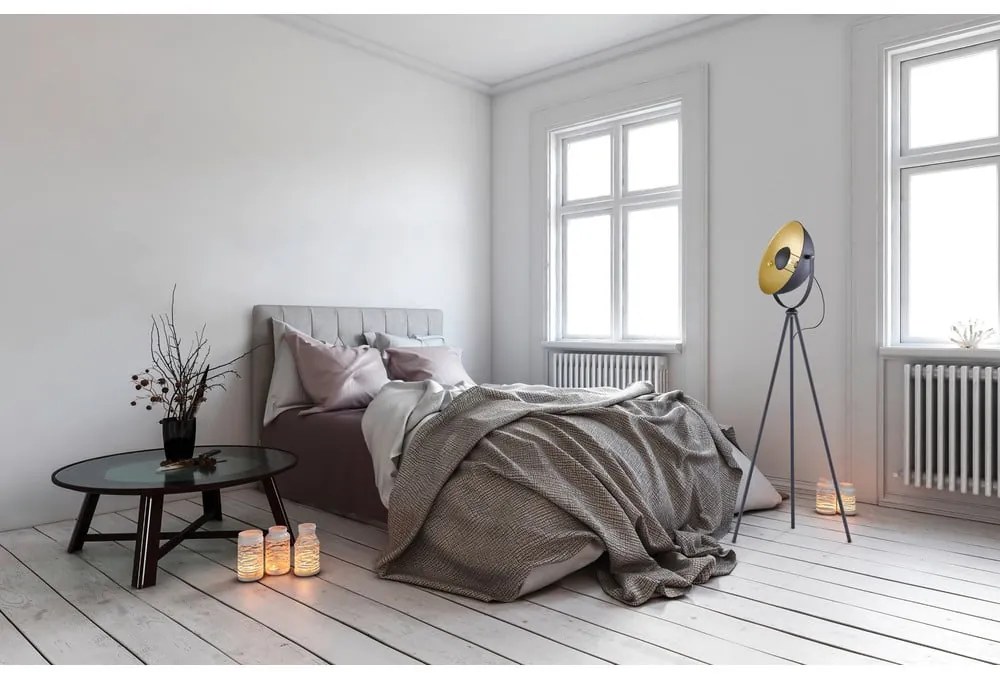 Lampadar Reality Chewy, înălțime 160 cm, gri închis