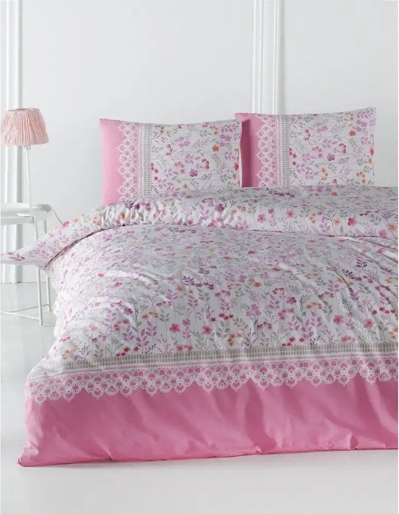 Set lenjerie de pat  din bumbac  2 persoane 220X200 cm