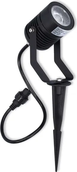 Nedis ZBLOS10RGBW3 - Set de 3 lămpi LED RGBW, reglabile, pentru exterior, LED/3W/230V, IP65, Wi-Fi Tuya