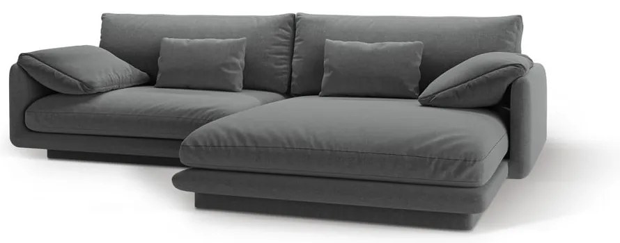 Colțar gri închis (cu colț pe partea dreaptă) Torino – Micadoni Home